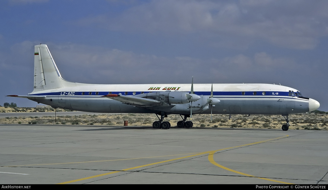 Aircraft Photo of LZ-AZC | Ilyushin Il-18V | Air Zory | AirHistory.net #196918