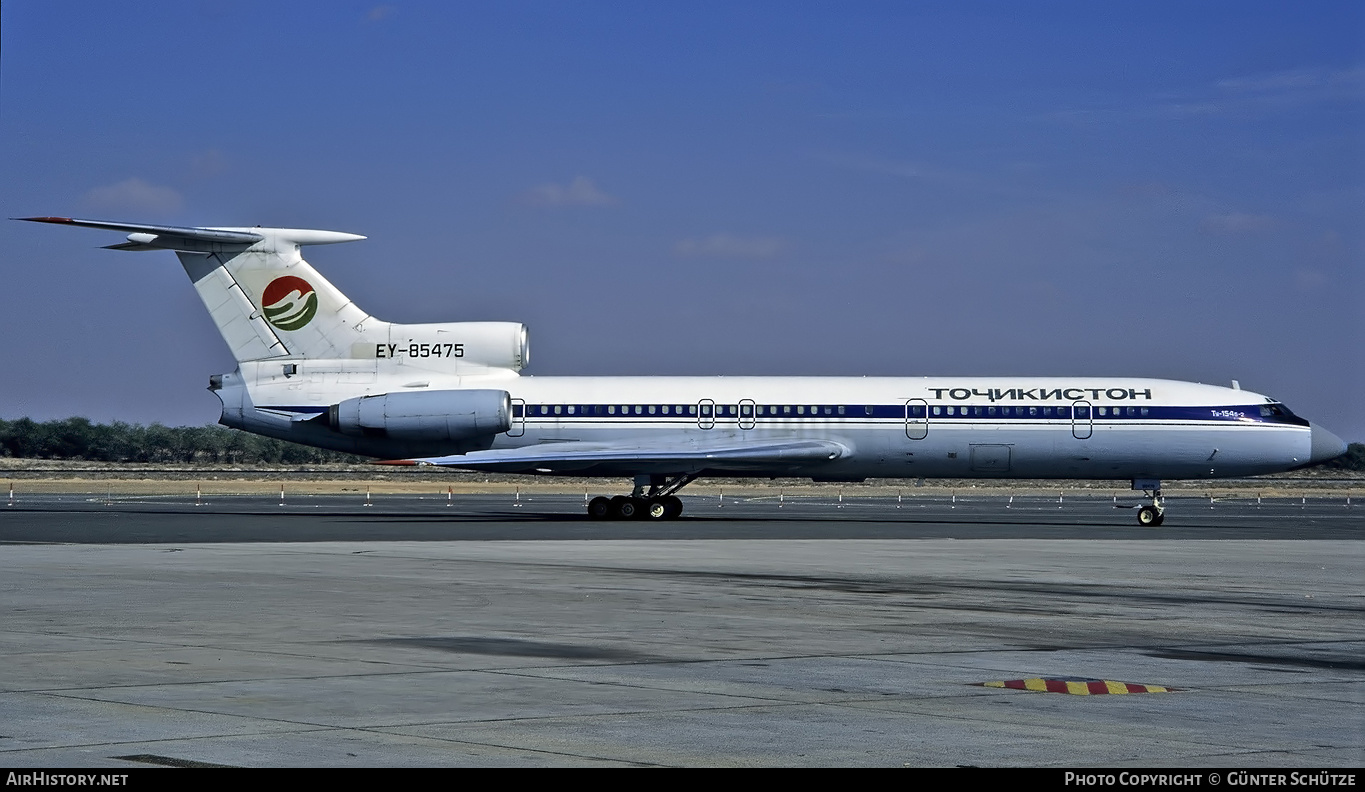 Aircraft Photo of EY-85475 | Tupolev Tu-154B-2 | Tajikistan Airlines | AirHistory.net #196921
