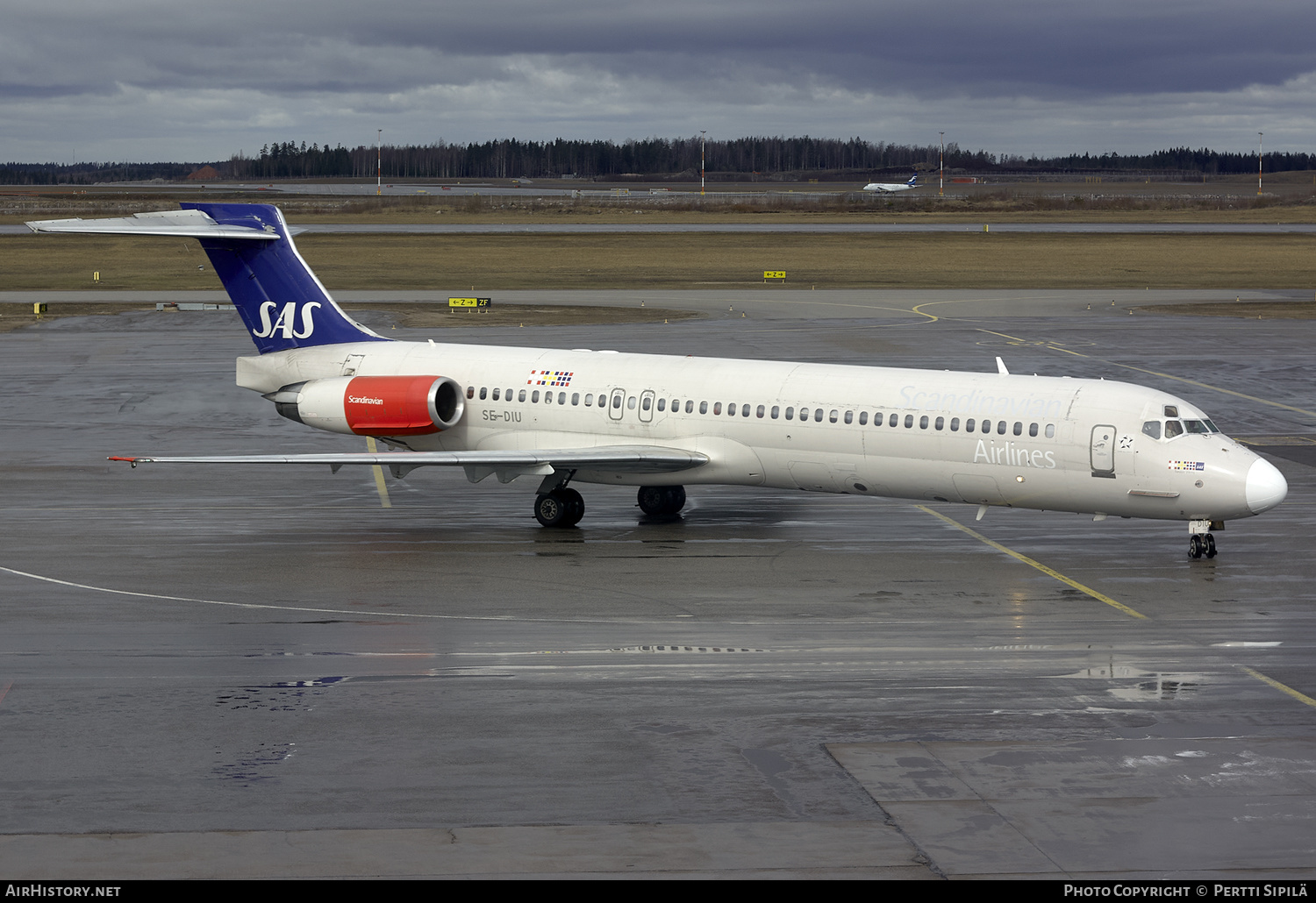 Aircraft Photo of SE-DIU | McDonnell Douglas MD-87 (DC-9-87) | Scandinavian Airlines - SAS | AirHistory.net #196924