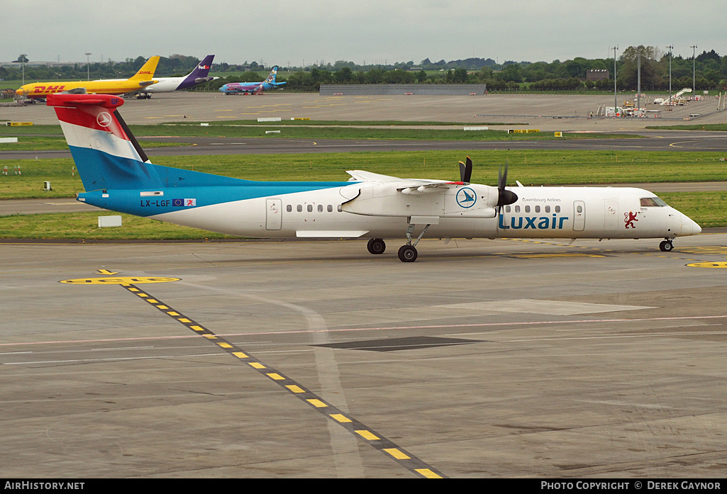 Aircraft Photo of LX-LGF | Bombardier DHC-8-402 Dash 8 | Luxair | AirHistory.net #196926