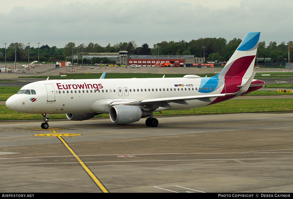Aircraft Photo of D-AIZS | Airbus A320-214 | Eurowings | AirHistory.net #196928