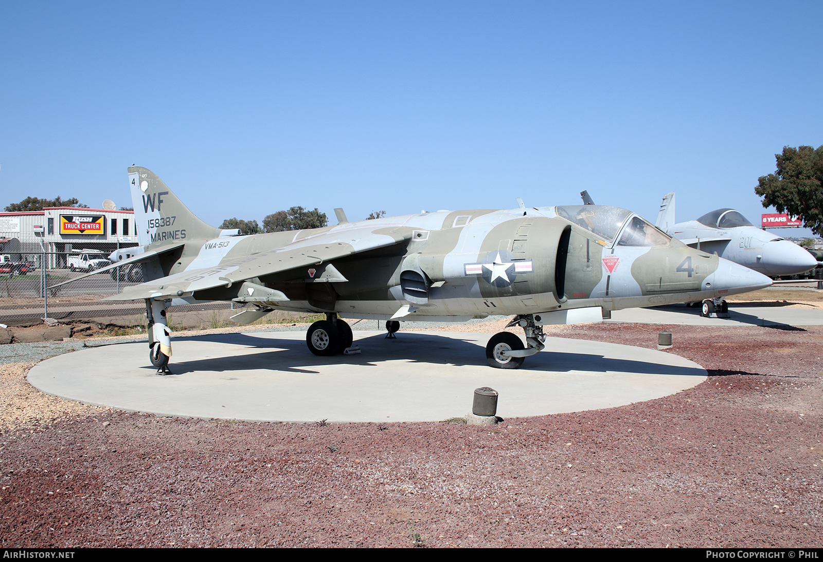 Aircraft Photo of 158387 | Hawker Siddeley AV-8C Harrier | USA - Marines | AirHistory.net #196929