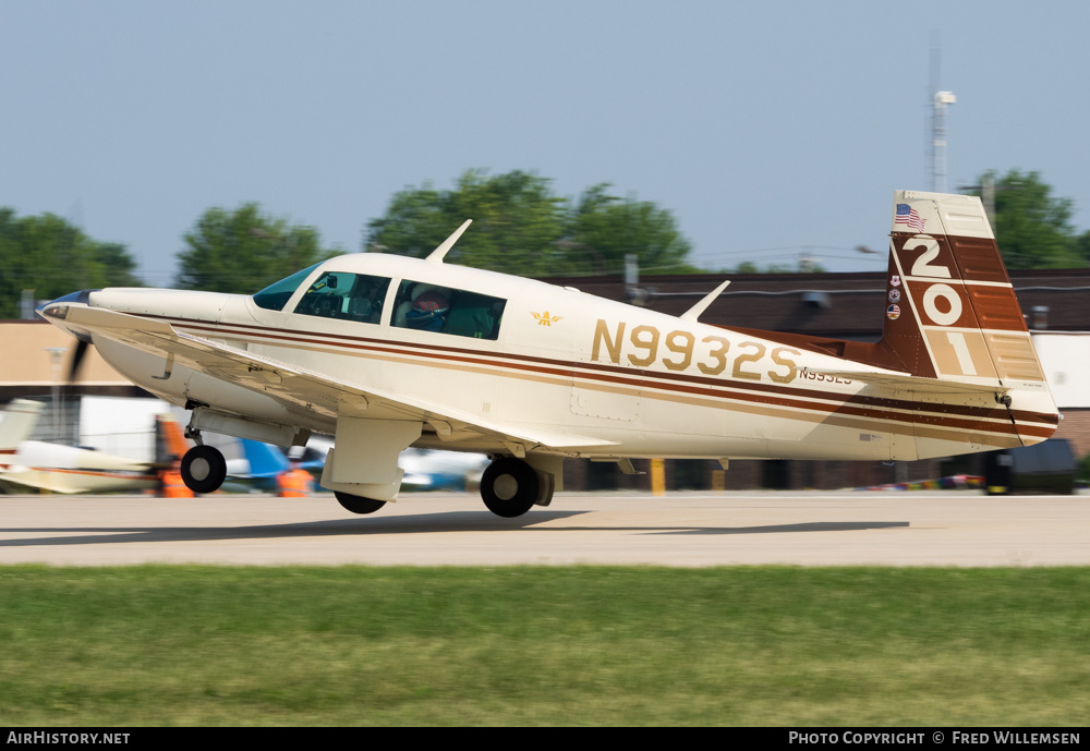 Aircraft Photo of N9932S | Mooney M-20J | AirHistory.net #196937