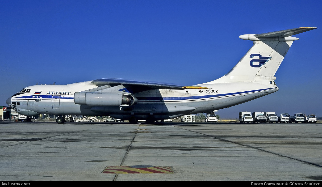 Aircraft Photo of RA-76382 | Ilyushin Il-76TD | Atlant | AirHistory.net #196949