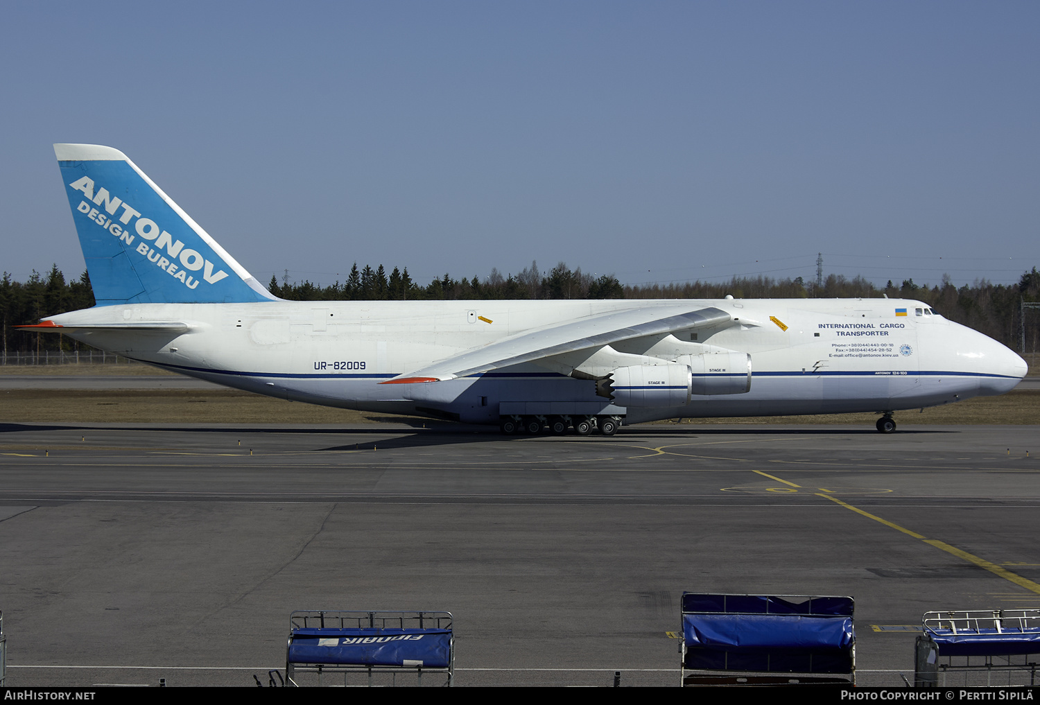 Aircraft Photo of UR-82009 | Antonov An-124-100 Ruslan | Antonov Design Bureau | AirHistory.net #196952