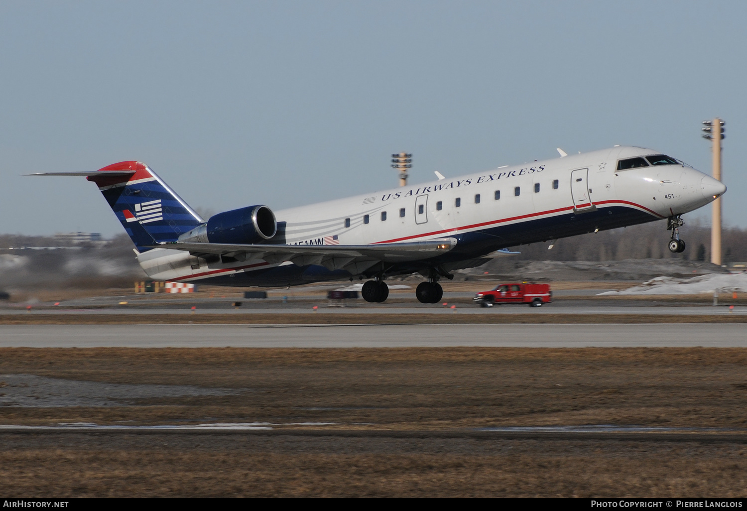 Aircraft Photo of N451AW | Bombardier CRJ-200LR (CL-600-2B19) | US Airways Express | AirHistory.net #196970
