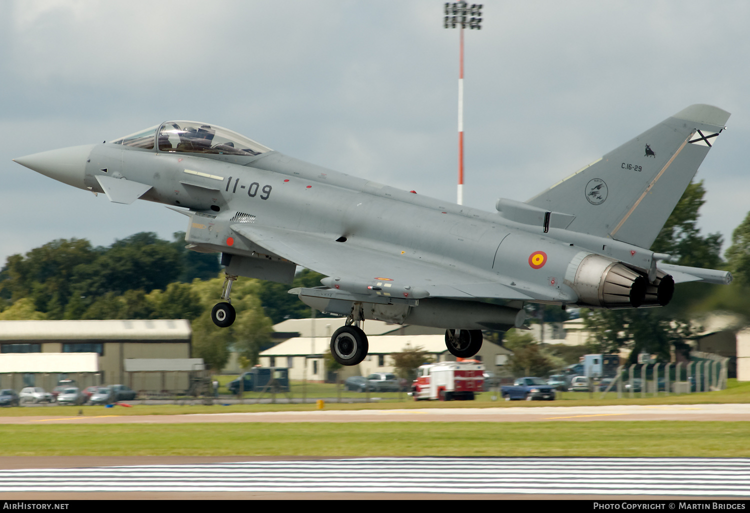 Aircraft Photo of C16-29 | Eurofighter EF-2000 Typhoon S | Spain - Air Force | AirHistory.net #196979