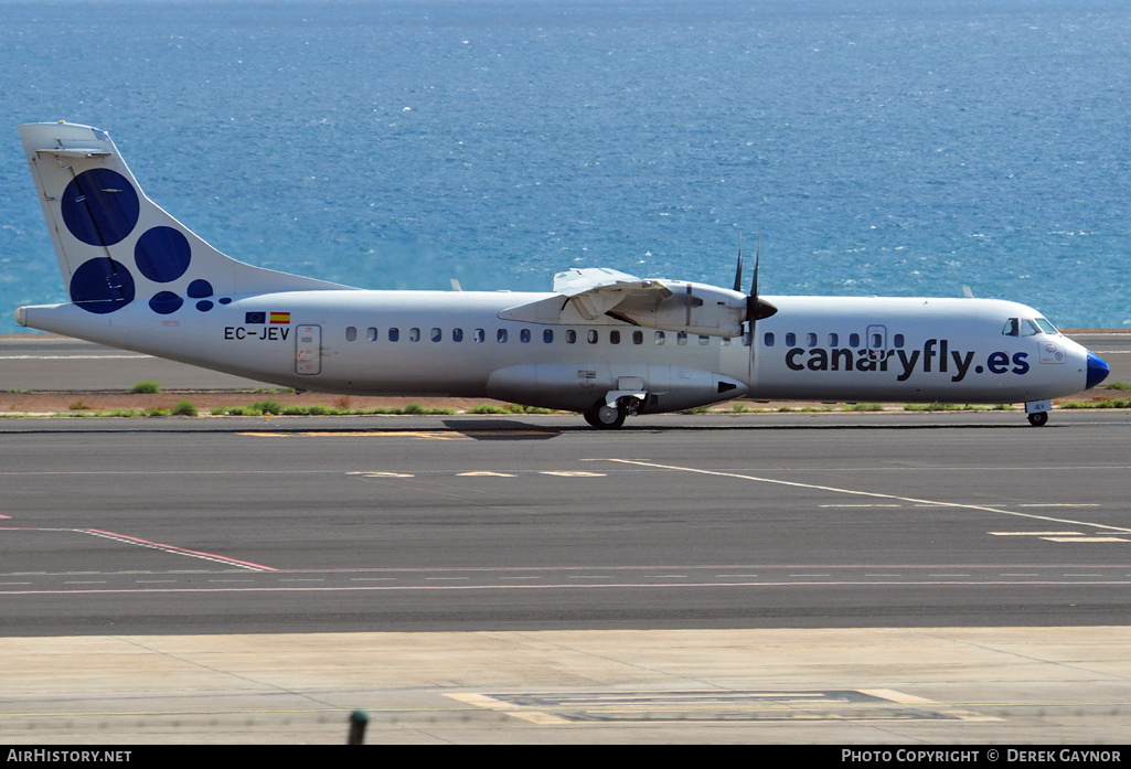 Aircraft Photo of EC-JEV | ATR ATR-72-500 (ATR-72-212A) | Canaryfly | AirHistory.net #196984