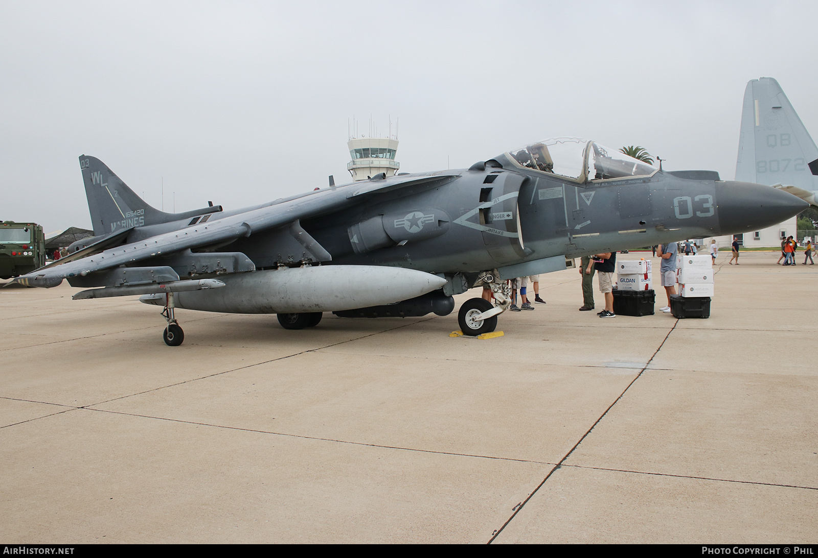 Aircraft Photo of 165420 | McDonnell Douglas AV-8B Harrier II | USA - Marines | AirHistory.net #196987