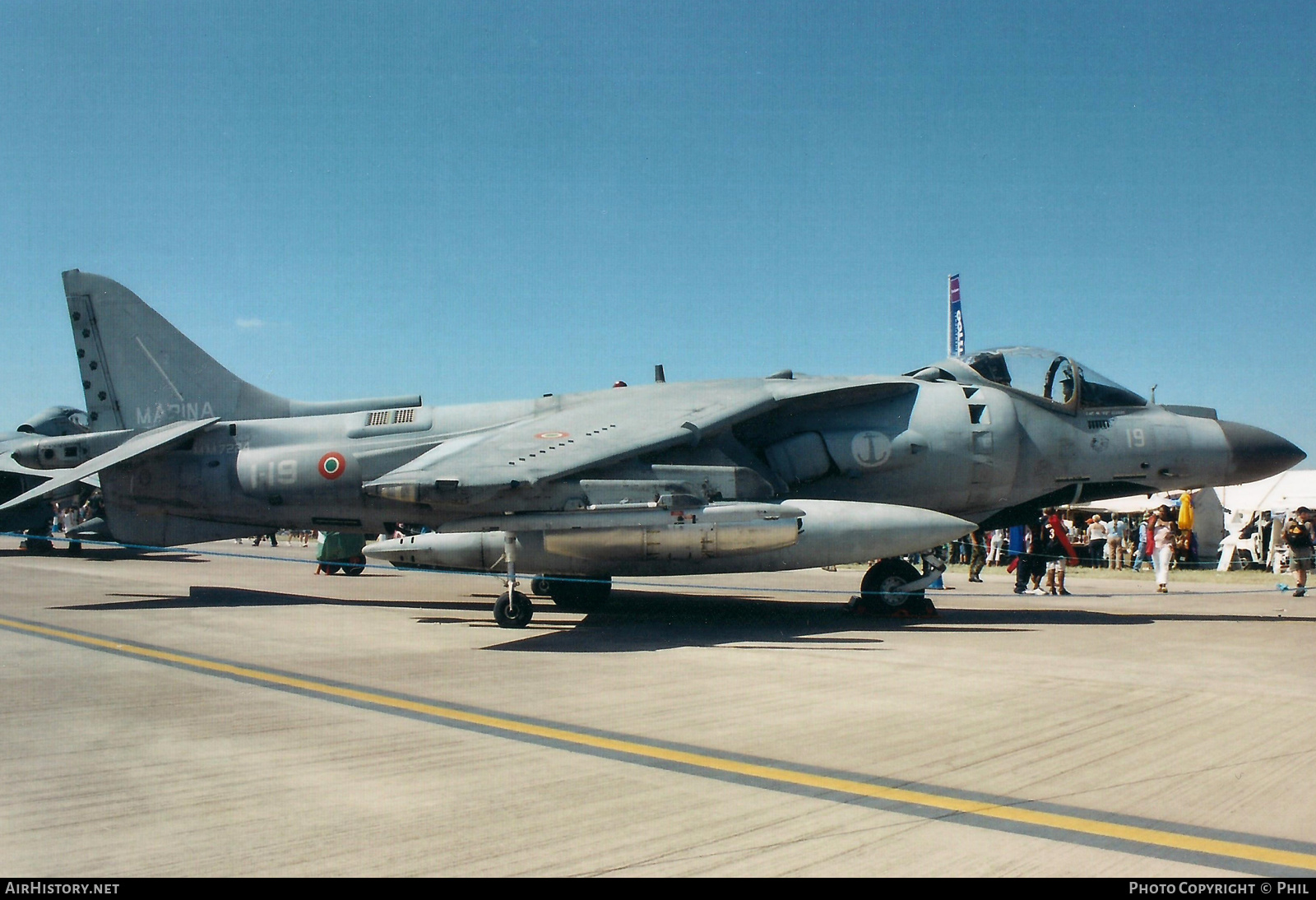 Aircraft Photo of MM7224 | McDonnell Douglas AV-8B Harrier II | Italy - Navy | AirHistory.net #196989