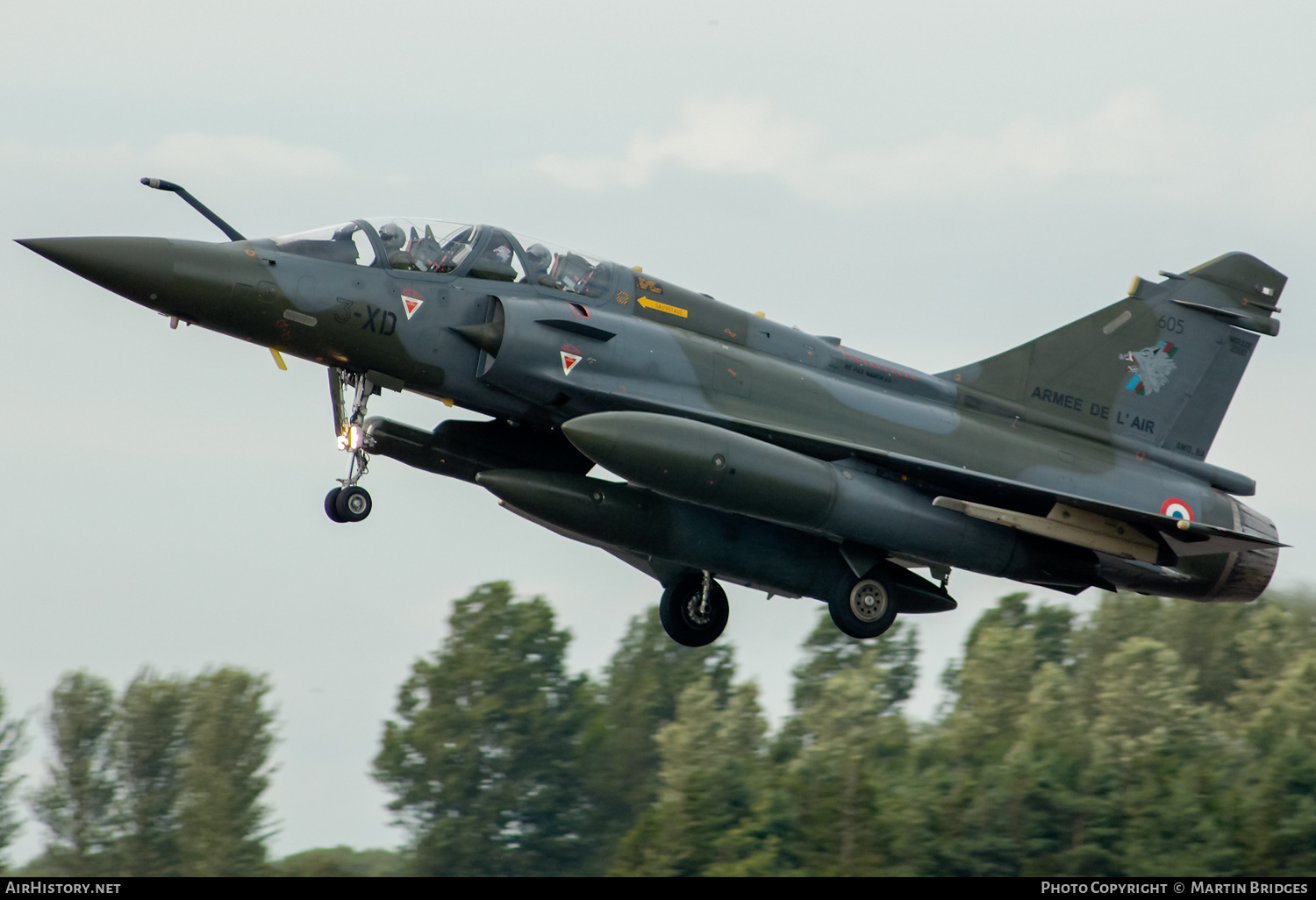 Aircraft Photo of 605 | Dassault Mirage 2000D | France - Air Force | AirHistory.net #196990