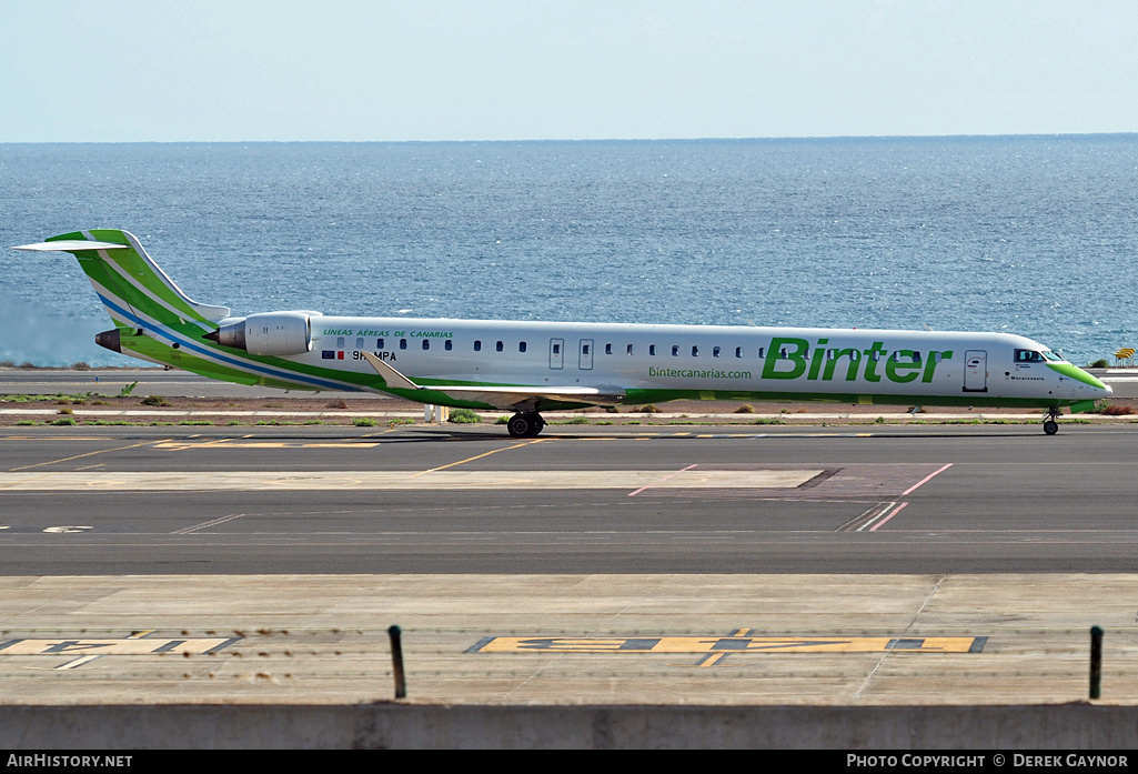 Aircraft Photo of 9H-MPA | Bombardier CRJ-1000 (CL-600-2E25) | Binter Canarias | AirHistory.net #197001