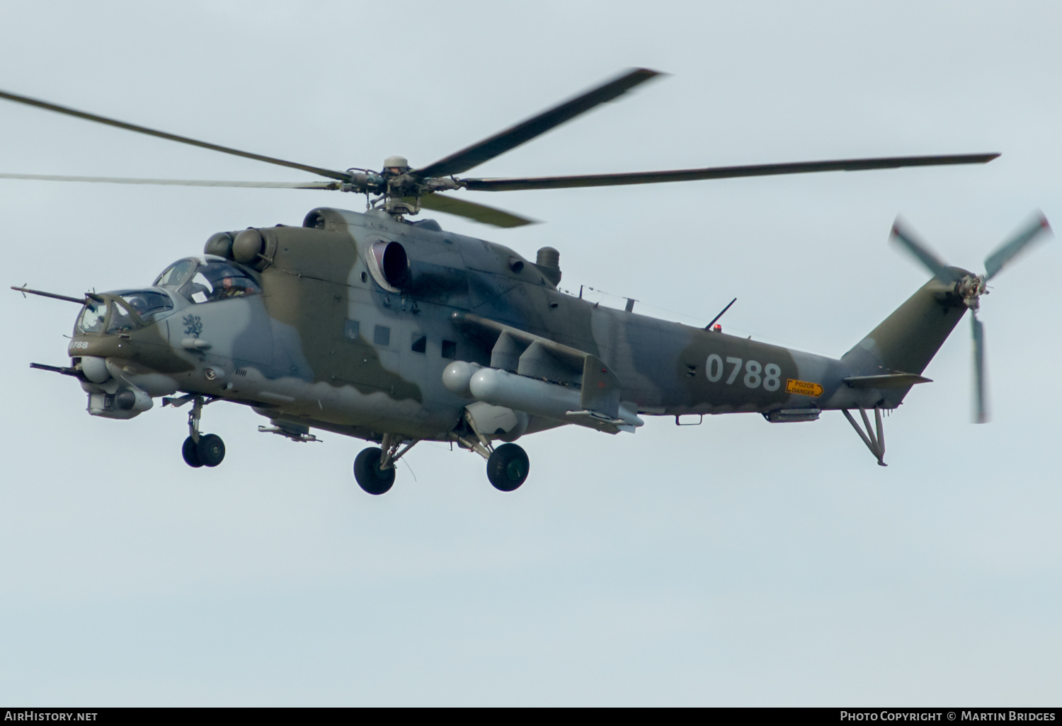 Aircraft Photo of 0788 | Mil Mi-24V | Czechia - Air Force | AirHistory.net #197008