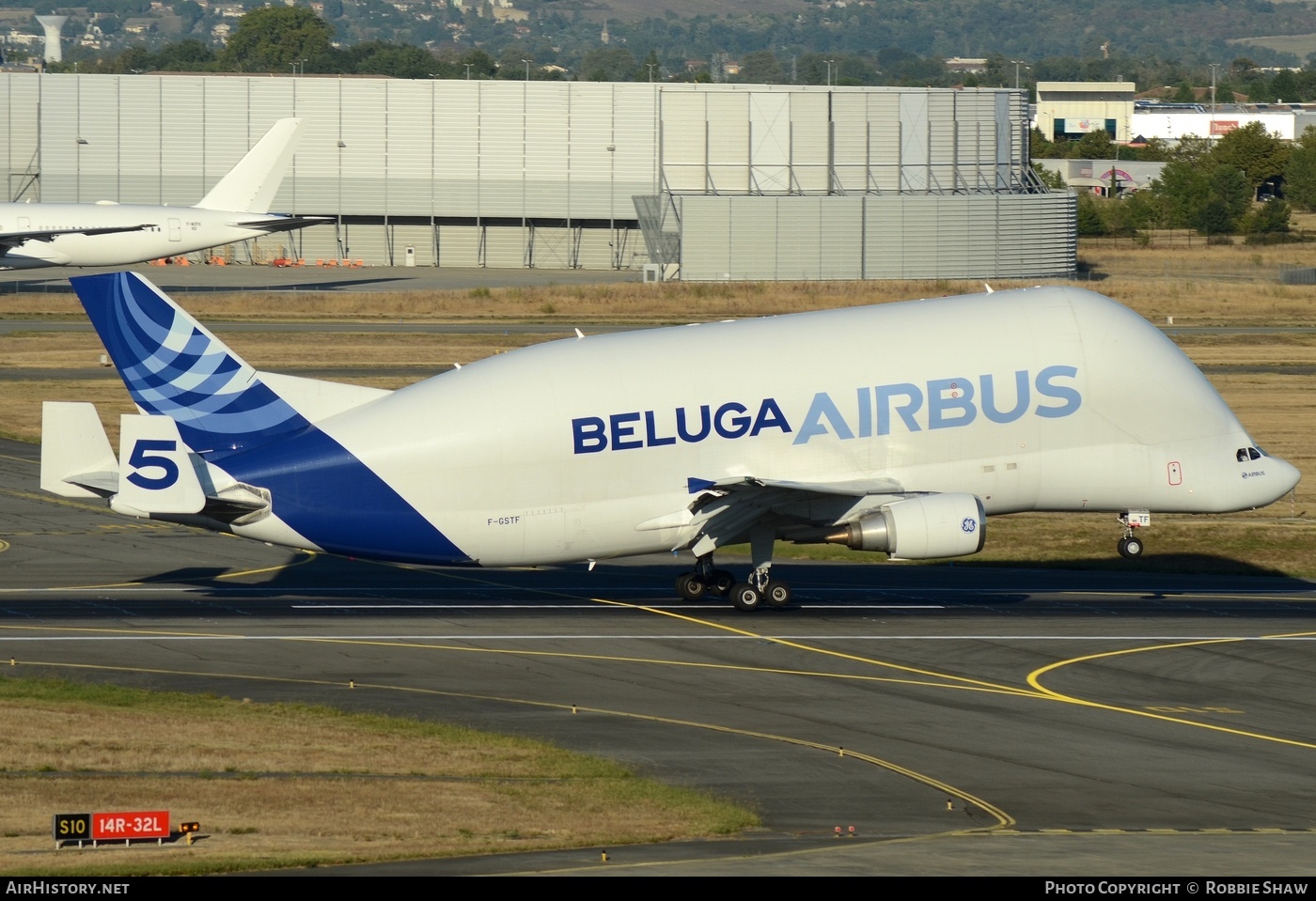 Aircraft Photo of F-GSTF | Airbus A300B4-608ST Beluga (Super Transporter) | Airbus Transport International | AirHistory.net #197014