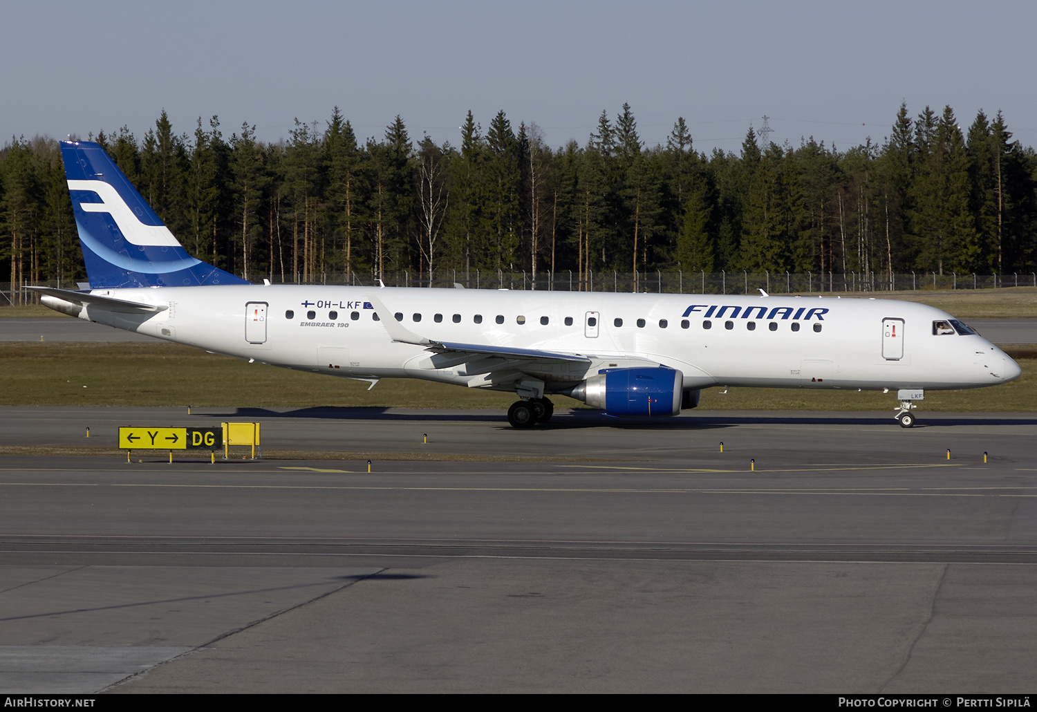 Aircraft Photo of OH-LKF | Embraer 190LR (ERJ-190-100LR) | Finnair | AirHistory.net #197021