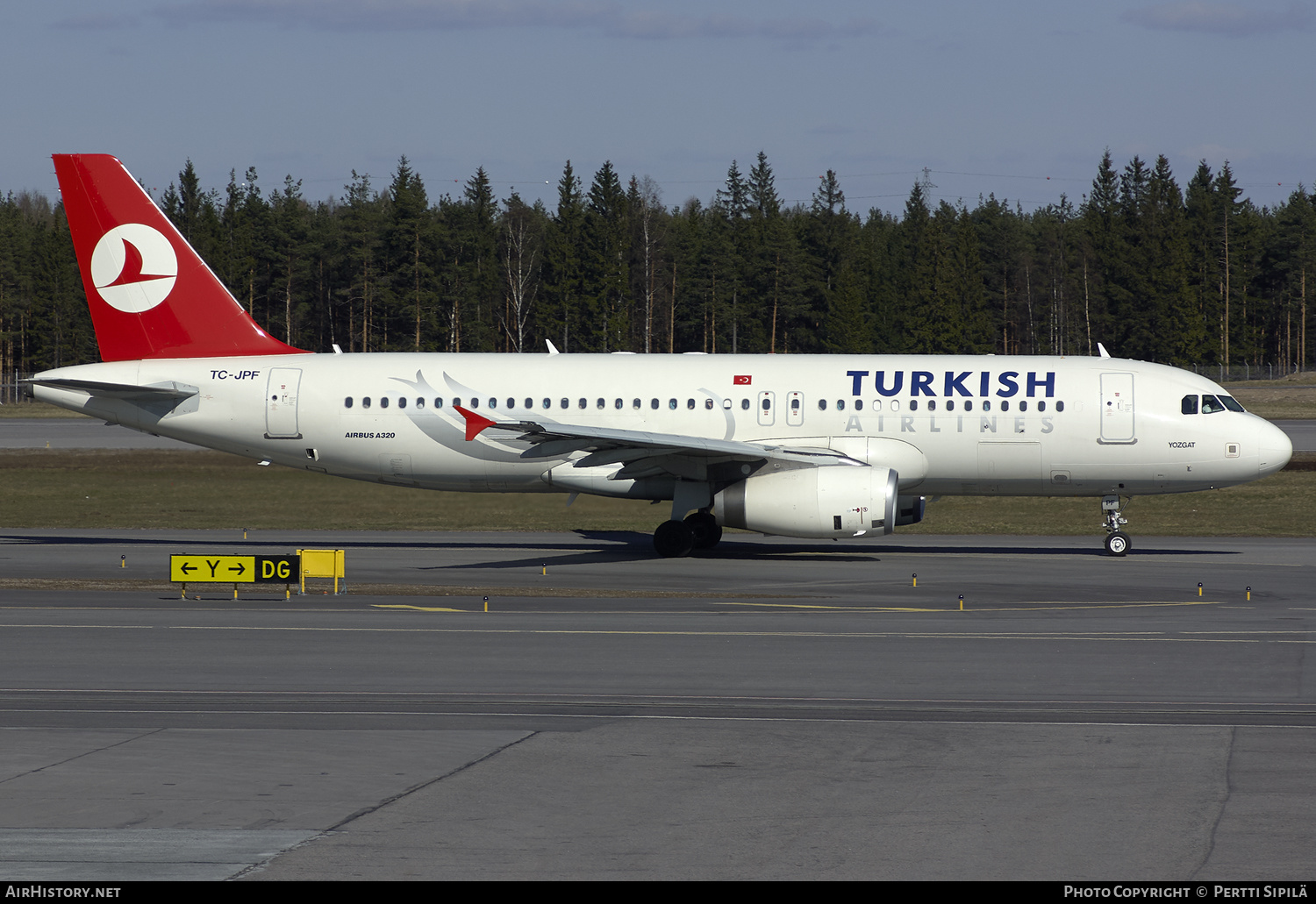 Aircraft Photo of TC-JPF | Airbus A320-232 | Turkish Airlines | AirHistory.net #197029