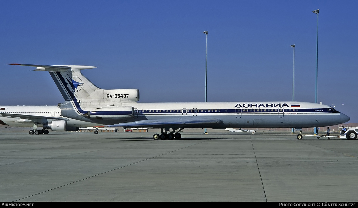 Aircraft Photo of RA-85437 | Tupolev Tu-154B-2 | Donavia | AirHistory.net #197039