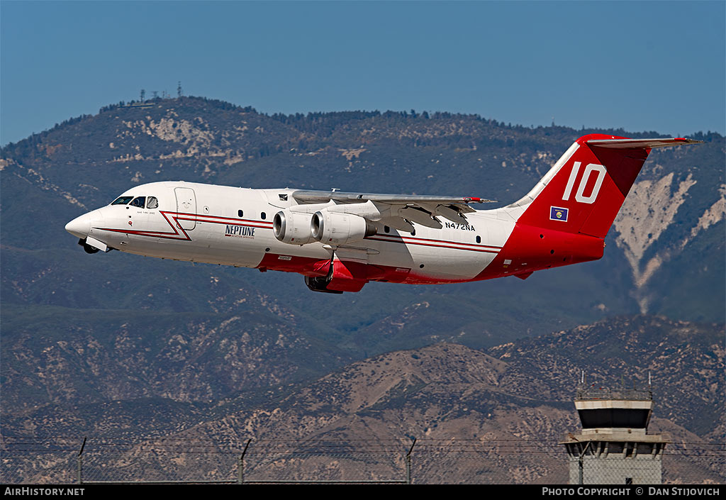 Aircraft Photo of N472NA | British Aerospace BAe-146-200A | Neptune Aviation Services | AirHistory.net #197043