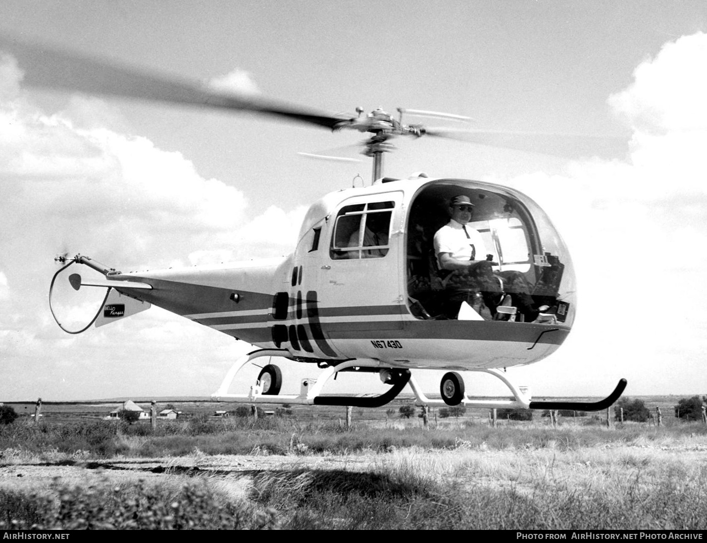 Aircraft Photo of N6743D | Bell 47J Ranger | AirHistory.net #197045