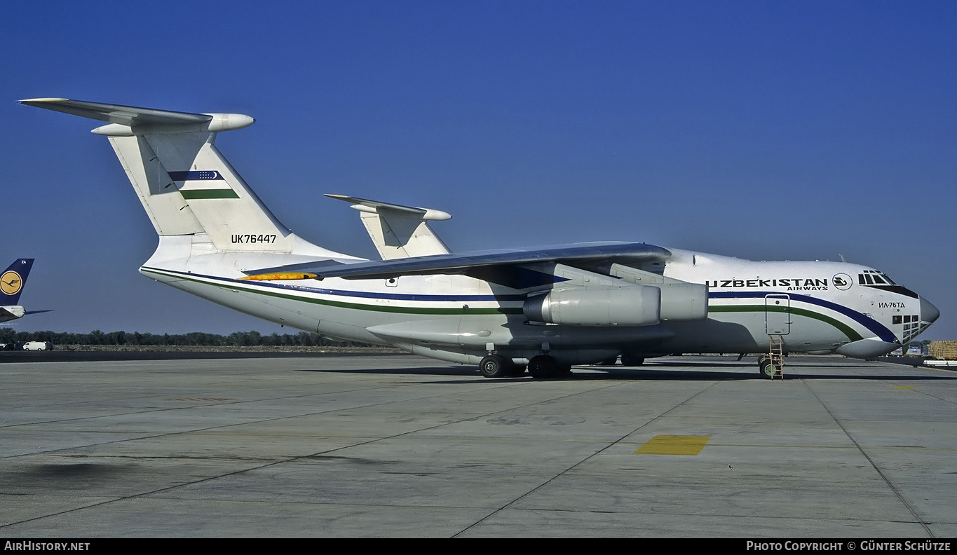 Aircraft Photo of UK-76447 | Ilyushin Il-76TD | Uzbekistan Airways | AirHistory.net #197046