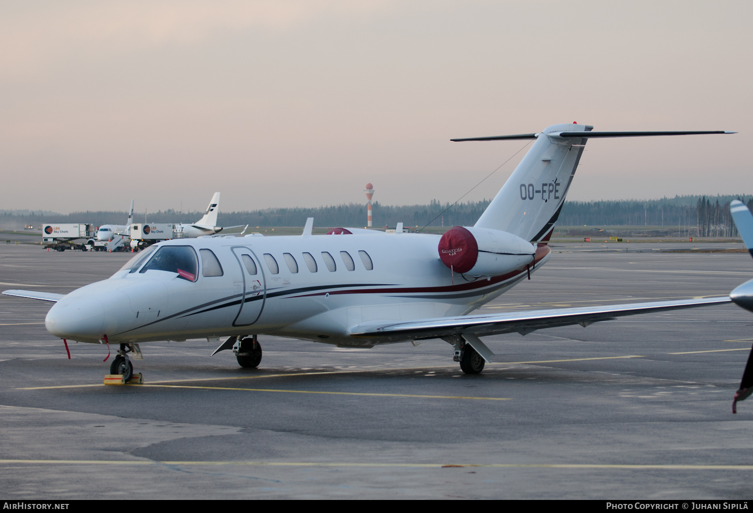 Aircraft Photo of OO-FPE | Cessna 525B CitationJet CJ3 | AirHistory.net #197060