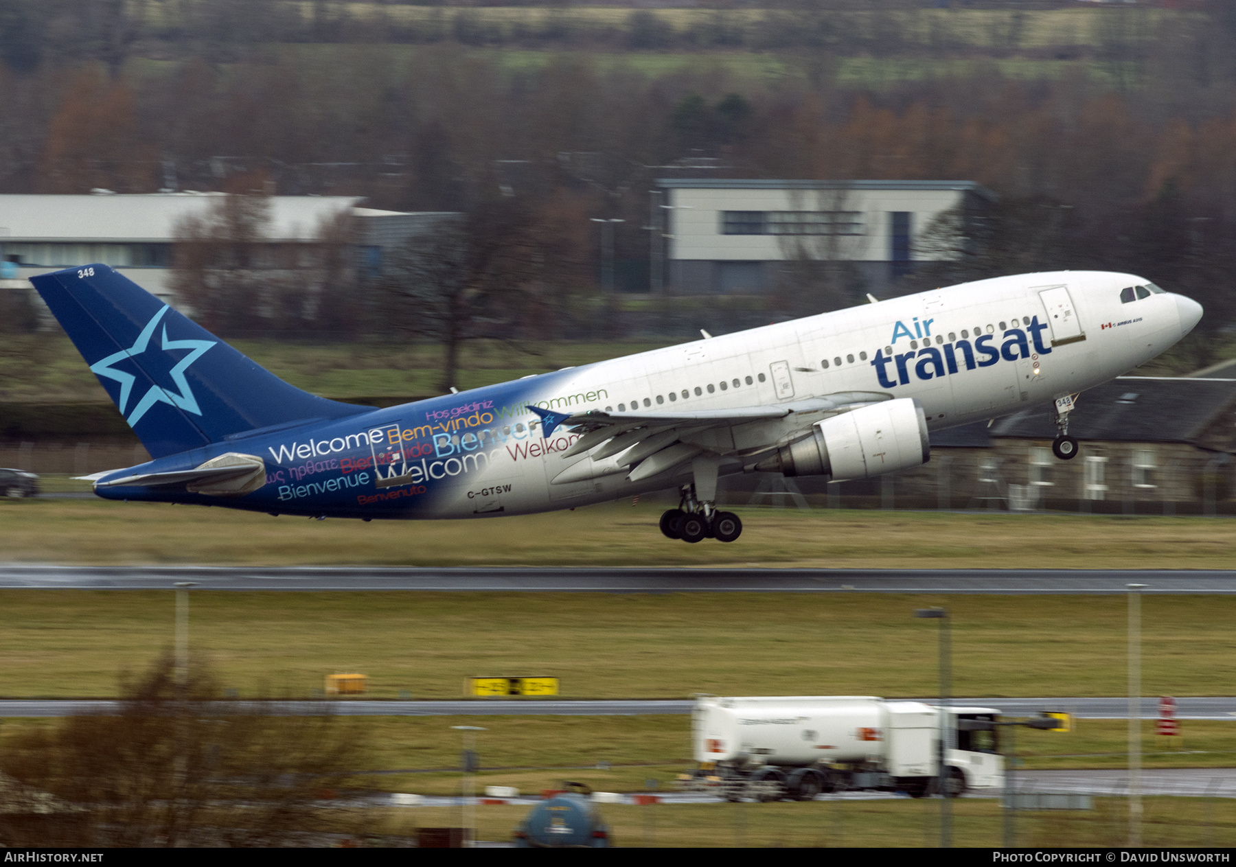 Aircraft Photo of C-GTSW | Airbus A310-304 | Air Transat | AirHistory.net #197080