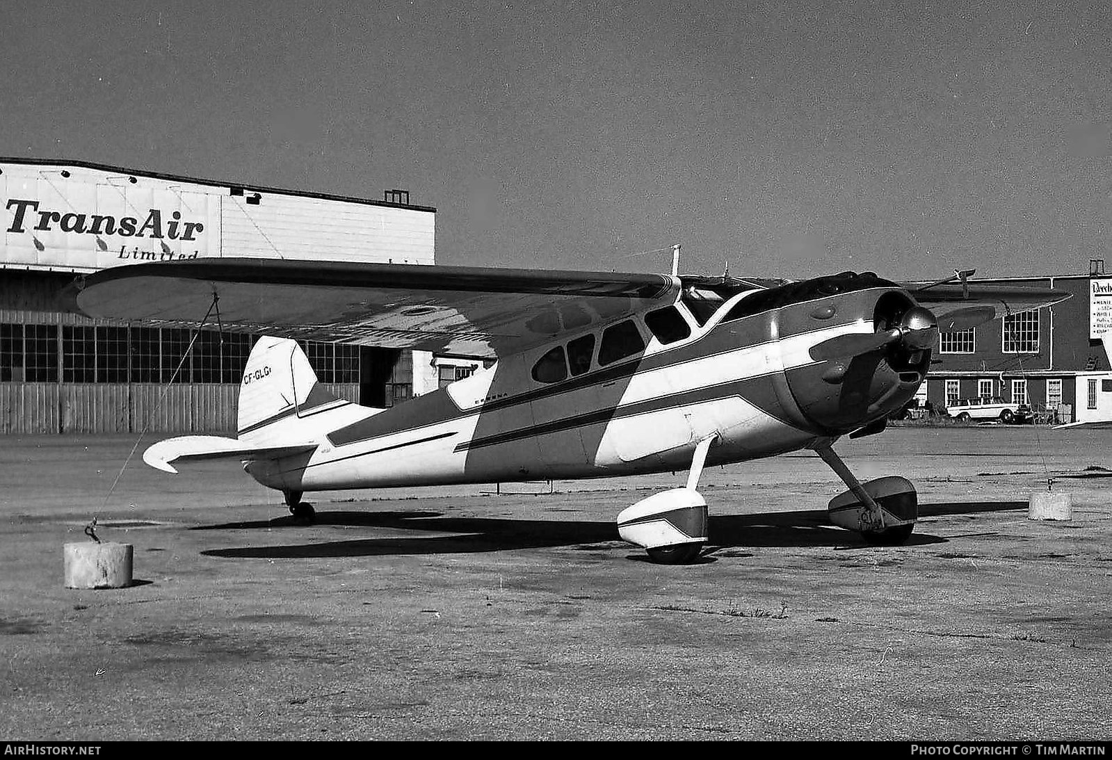 Aircraft Photo of CF-GLG | Cessna 195A | AirHistory.net #197085