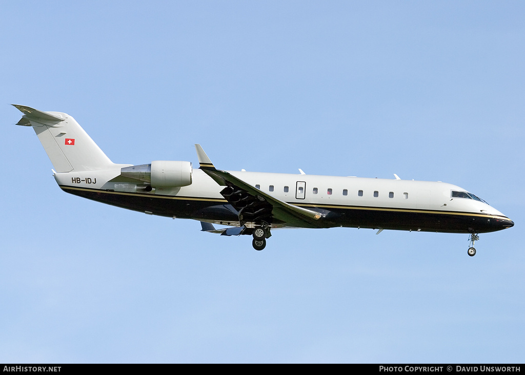 Aircraft Photo of HB-IDJ | Canadair CRJ-100SE (CL-600-2B19) | AirHistory.net #197089