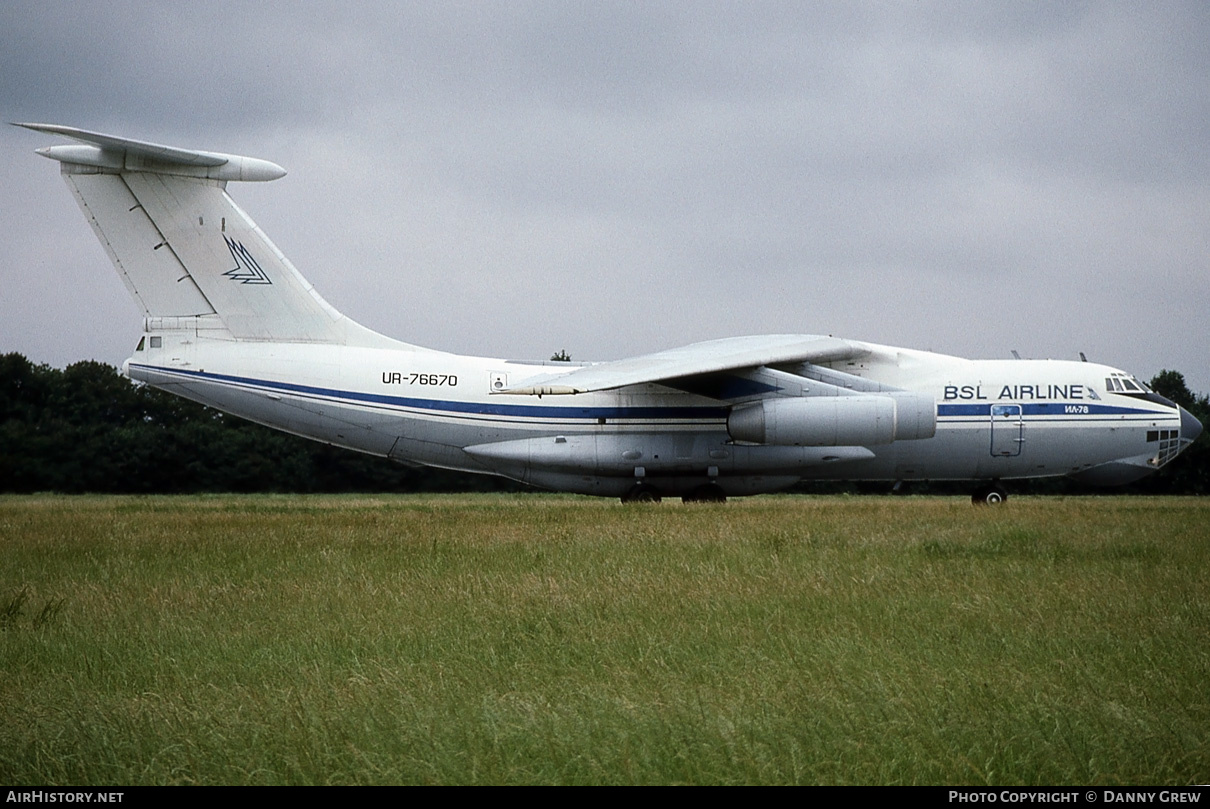 Aircraft Photo of UR-76670 | Ilyushin Il-78 | BSL Airline | AirHistory.net #197097