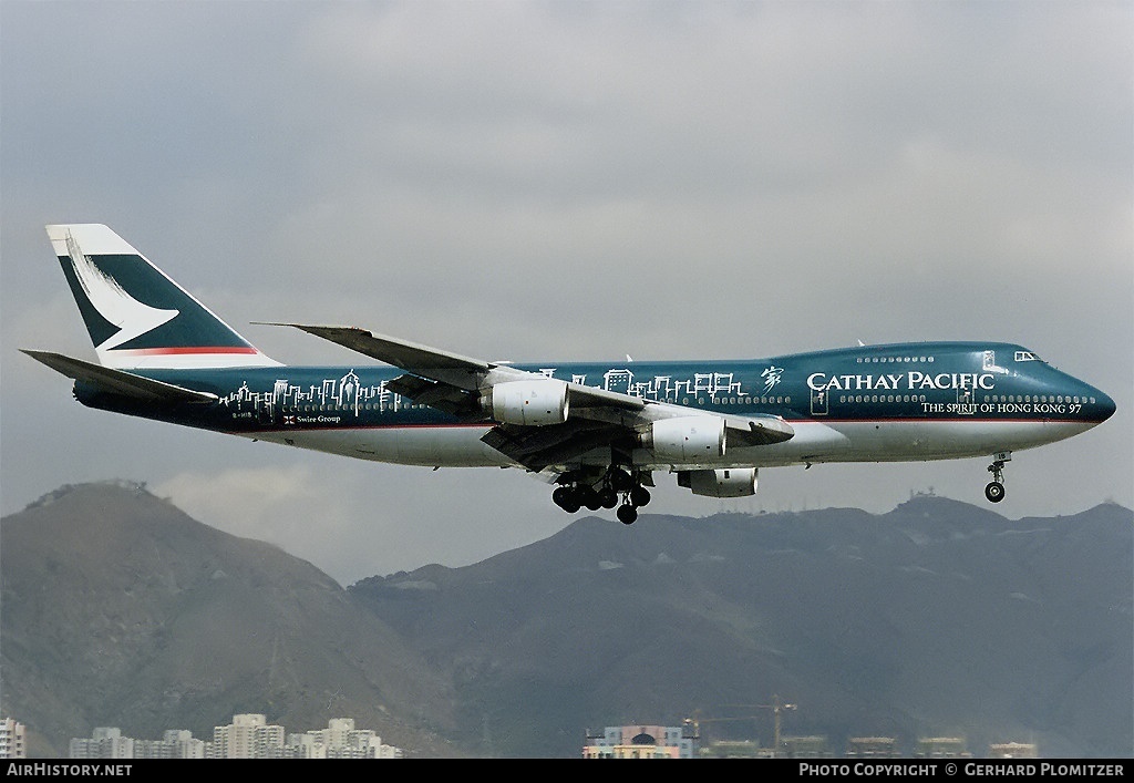 Aircraft Photo of B-HIB | Boeing 747-267B | Cathay Pacific Airways | AirHistory.net #197099