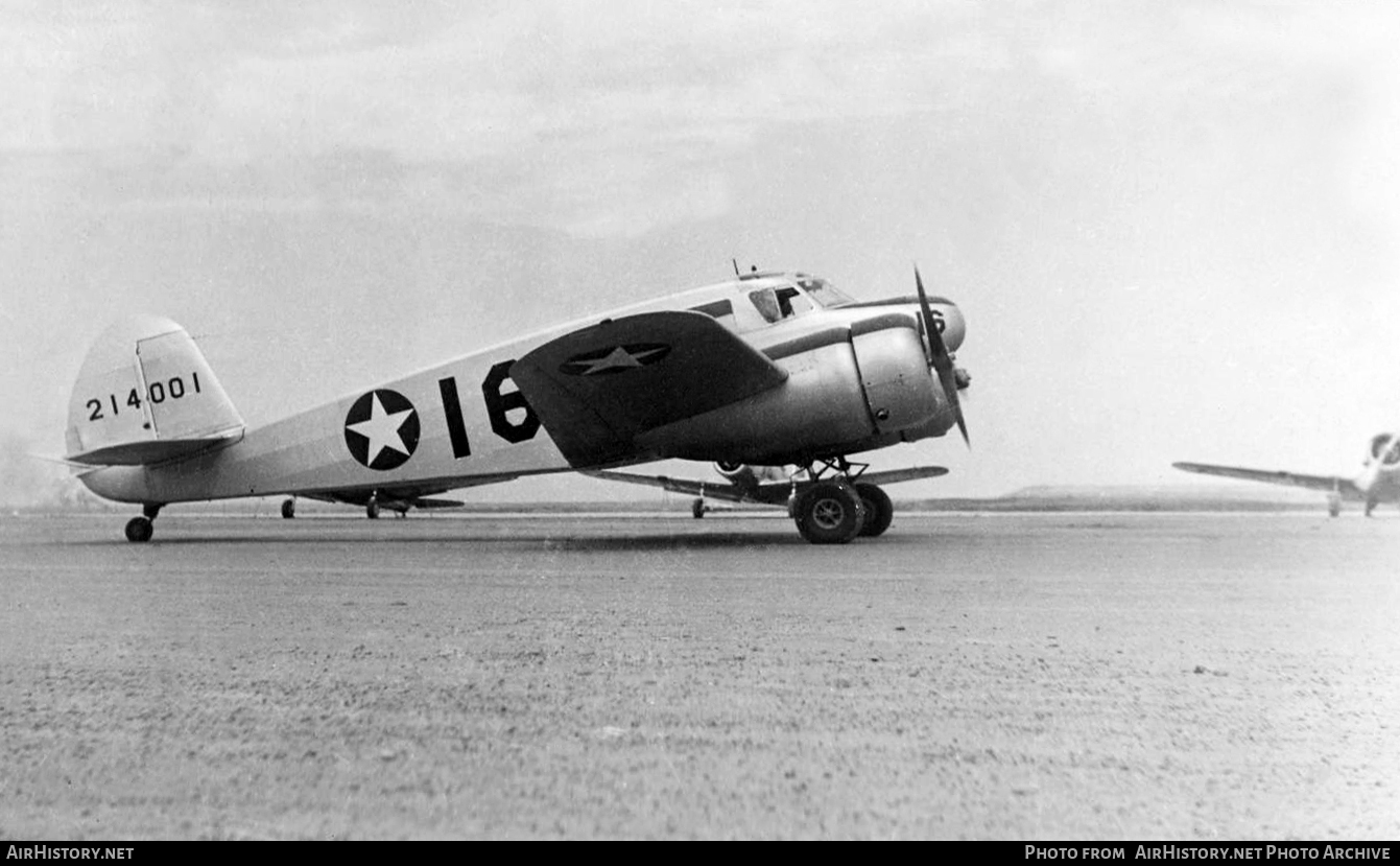 Aircraft Photo of 42-14001 / 214001 | Cessna AT-17C Bobcat (T-50) | USA - Air Force | AirHistory.net #197112