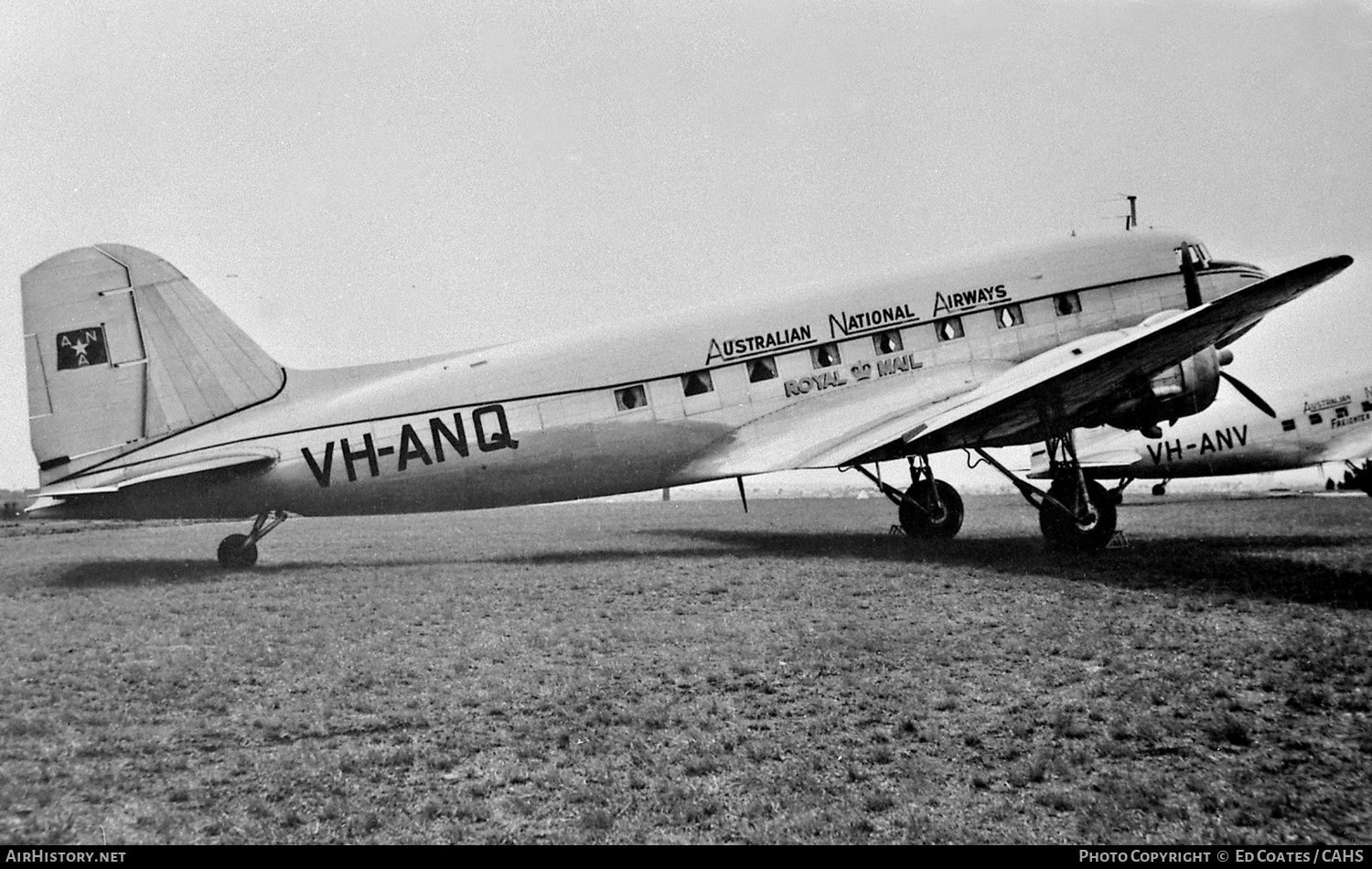 Aircraft Photo of VH-ANQ | Douglas DC-3-G202A | Australian National Airways - ANA | AirHistory.net #197113