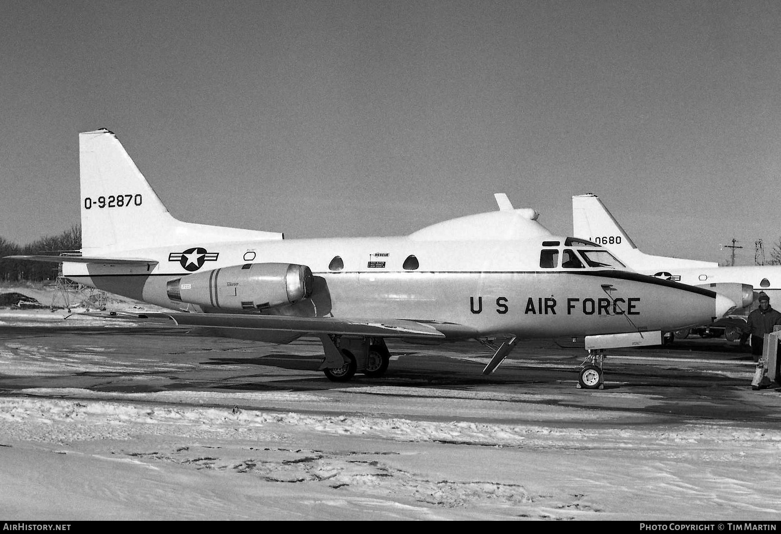 Aircraft Photo of 59-2870 / 0-92870 | North American NT-39A | USA - Air Force | AirHistory.net #197129