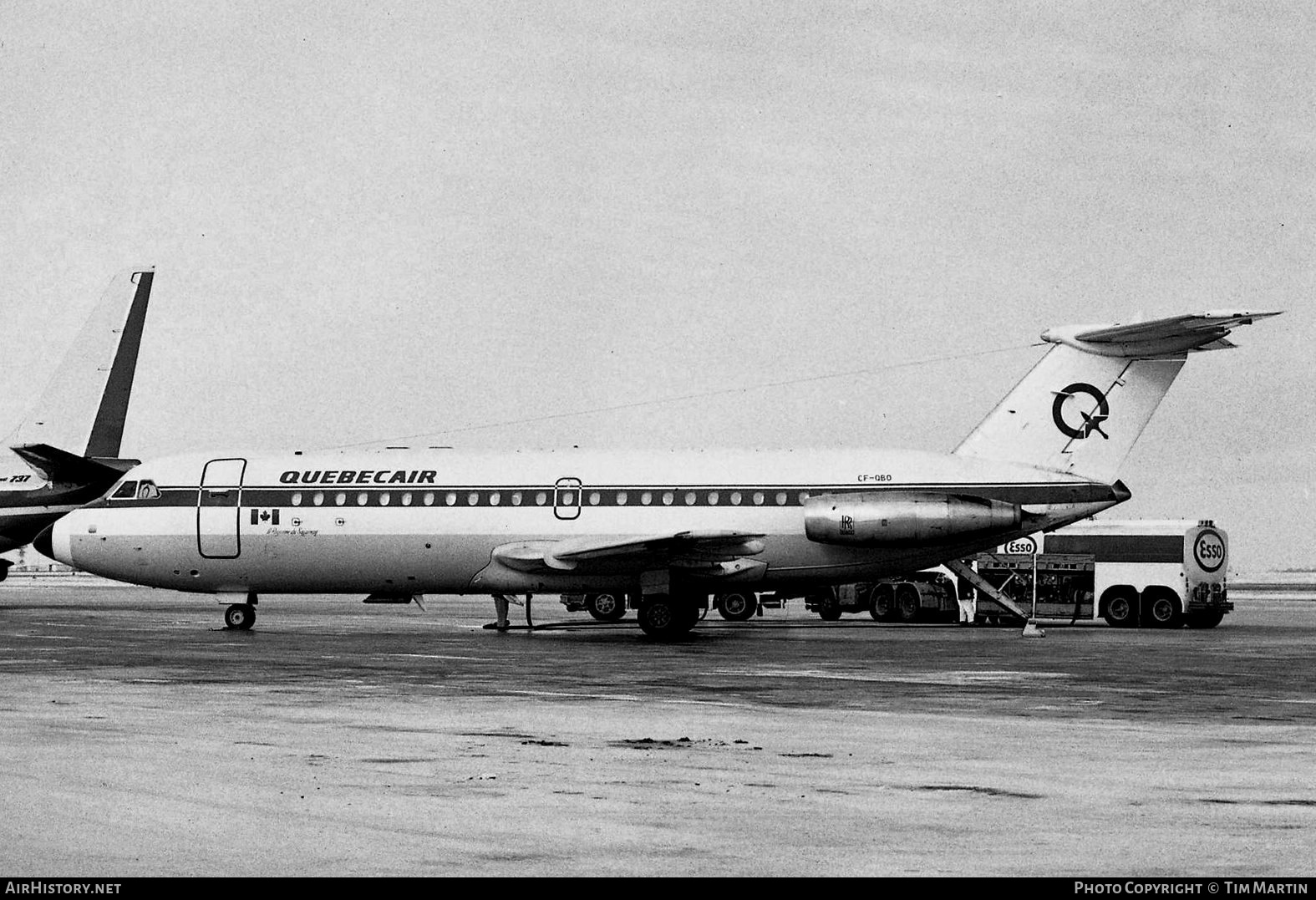 Aircraft Photo of CF-QBO | BAC 111-304AX One-Eleven | Quebecair | AirHistory.net #197130