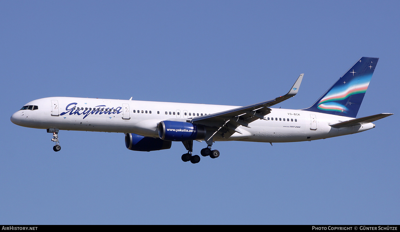 Aircraft Photo of VQ-BCK | Boeing 757-256 | Yakutia Airlines | AirHistory.net #197132