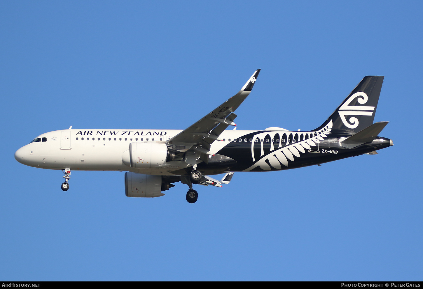 Aircraft Photo of ZK-NHB | Airbus A320-271N | Air New Zealand | AirHistory.net #197149