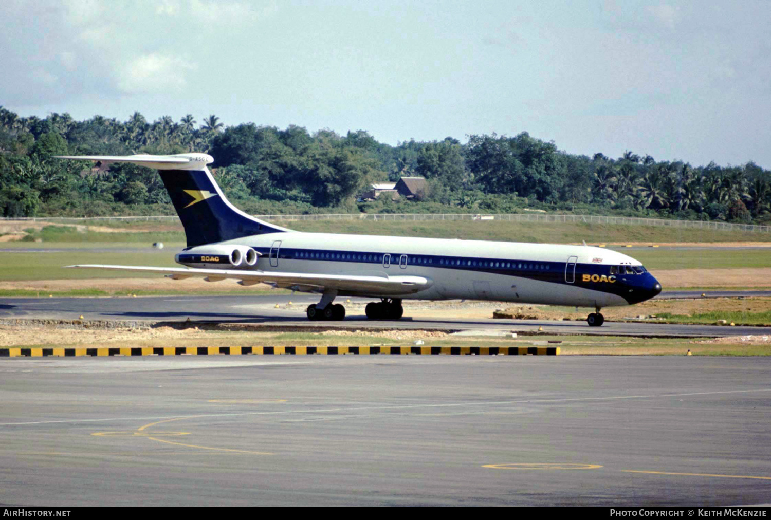 Aircraft Photo of G-ASGO | Vickers Super VC10 Srs1151 | BOAC - British Overseas Airways Corporation | AirHistory.net #197150