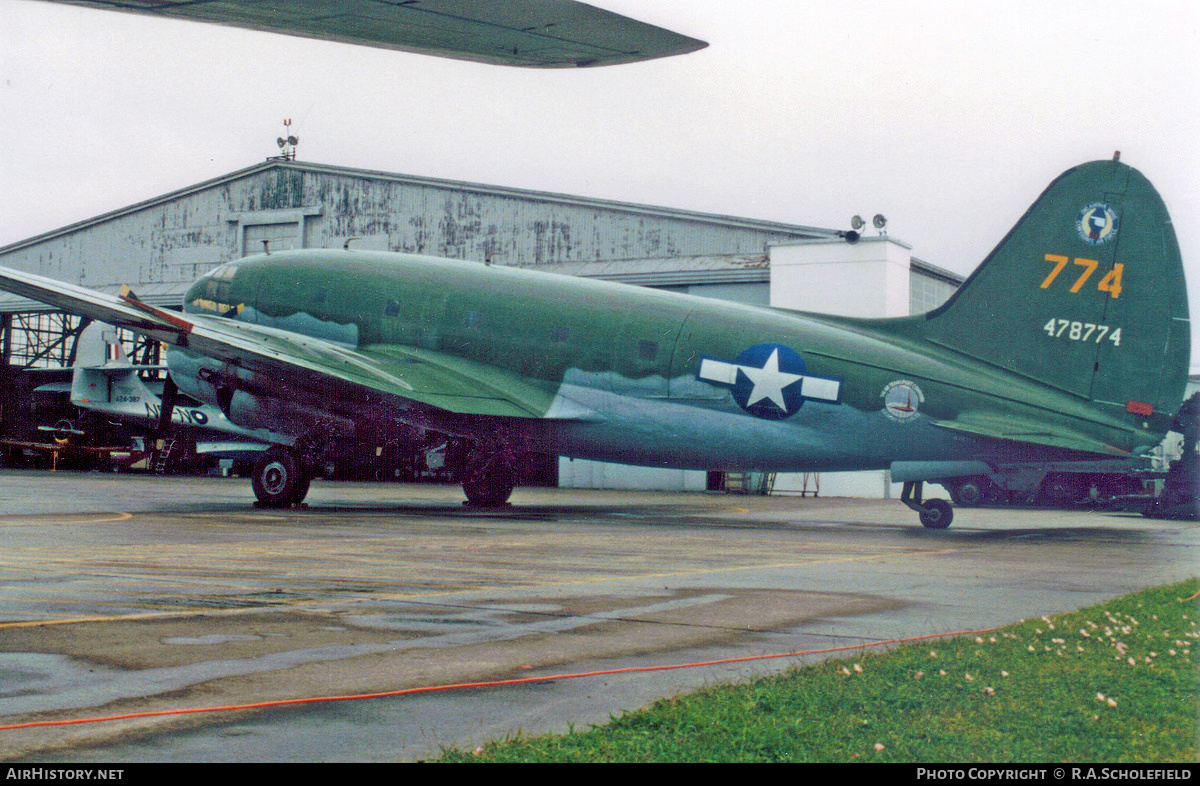 Aircraft Photo of N78774 / 478774 | Curtiss C-46F Commando | Confederate Air Force | USA - Air Force | AirHistory.net #197153