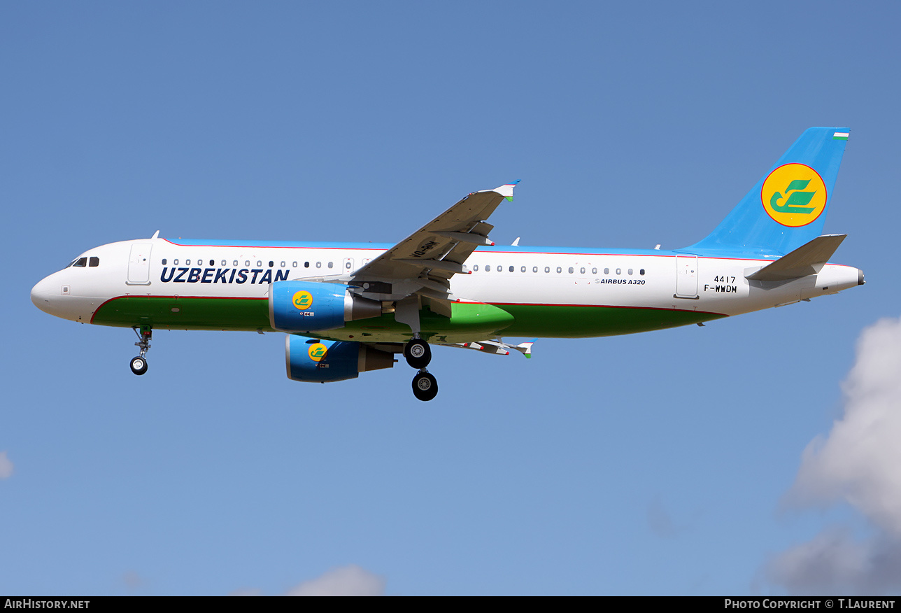 Aircraft Photo of F-WWDM | Airbus A320-214 | Uzbekistan Airways | AirHistory.net #197164