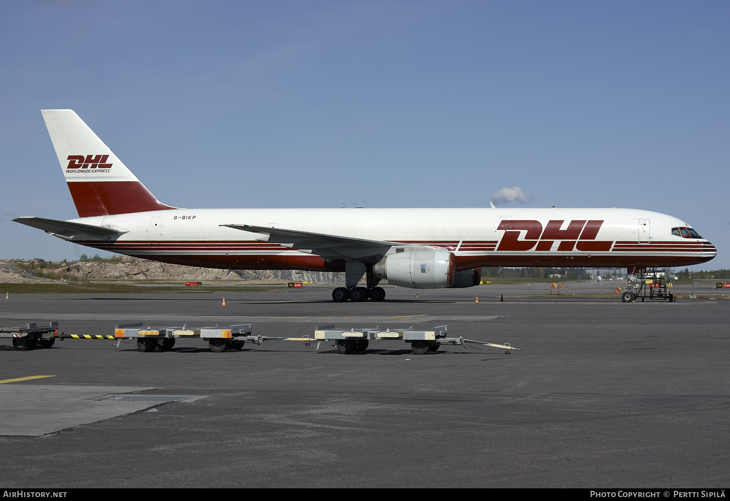 Aircraft Photo of G-BIKP | Boeing 757-236/SF | DHL Air | AirHistory.net #197177