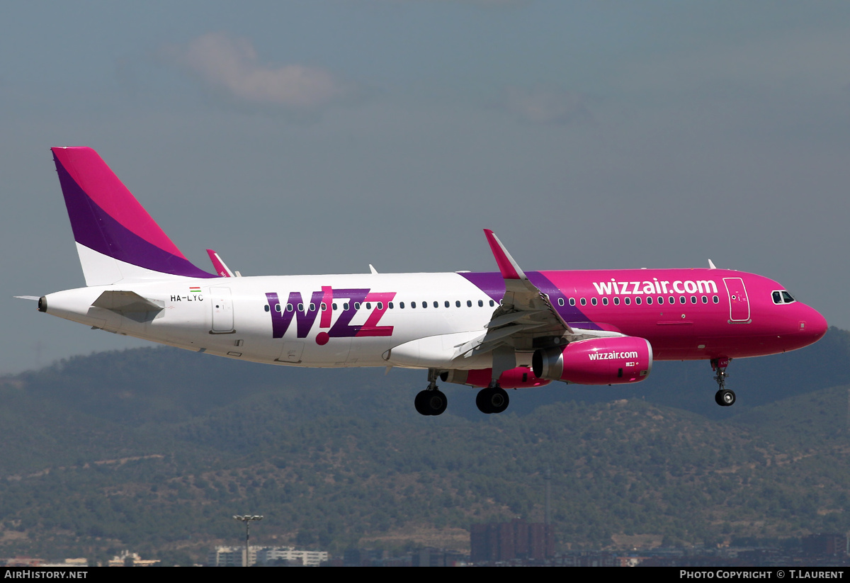 Aircraft Photo of HA-LYC | Airbus A320-232 | Wizz Air | AirHistory.net #197185