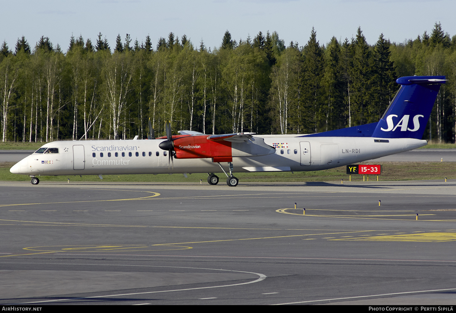 Aircraft Photo of LN-RDI | Bombardier DHC-8-402 Dash 8 | Scandinavian Commuter - SAS | AirHistory.net #197186