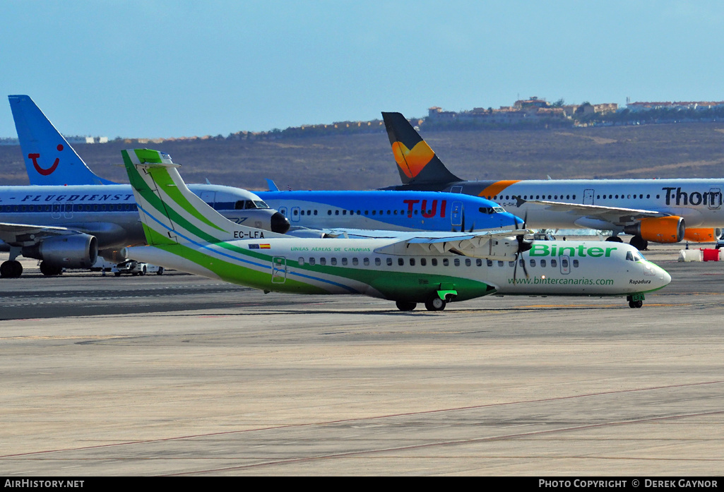 Aircraft Photo of EC-LFA | ATR ATR-72-500 (ATR-72-212A) | Binter Canarias | AirHistory.net #197199
