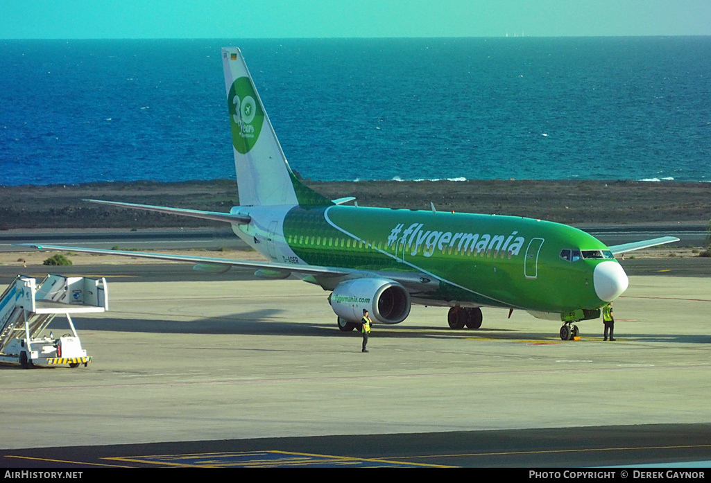 Aircraft Photo of D-AGER | Boeing 737-75B | Germania | AirHistory.net #197203