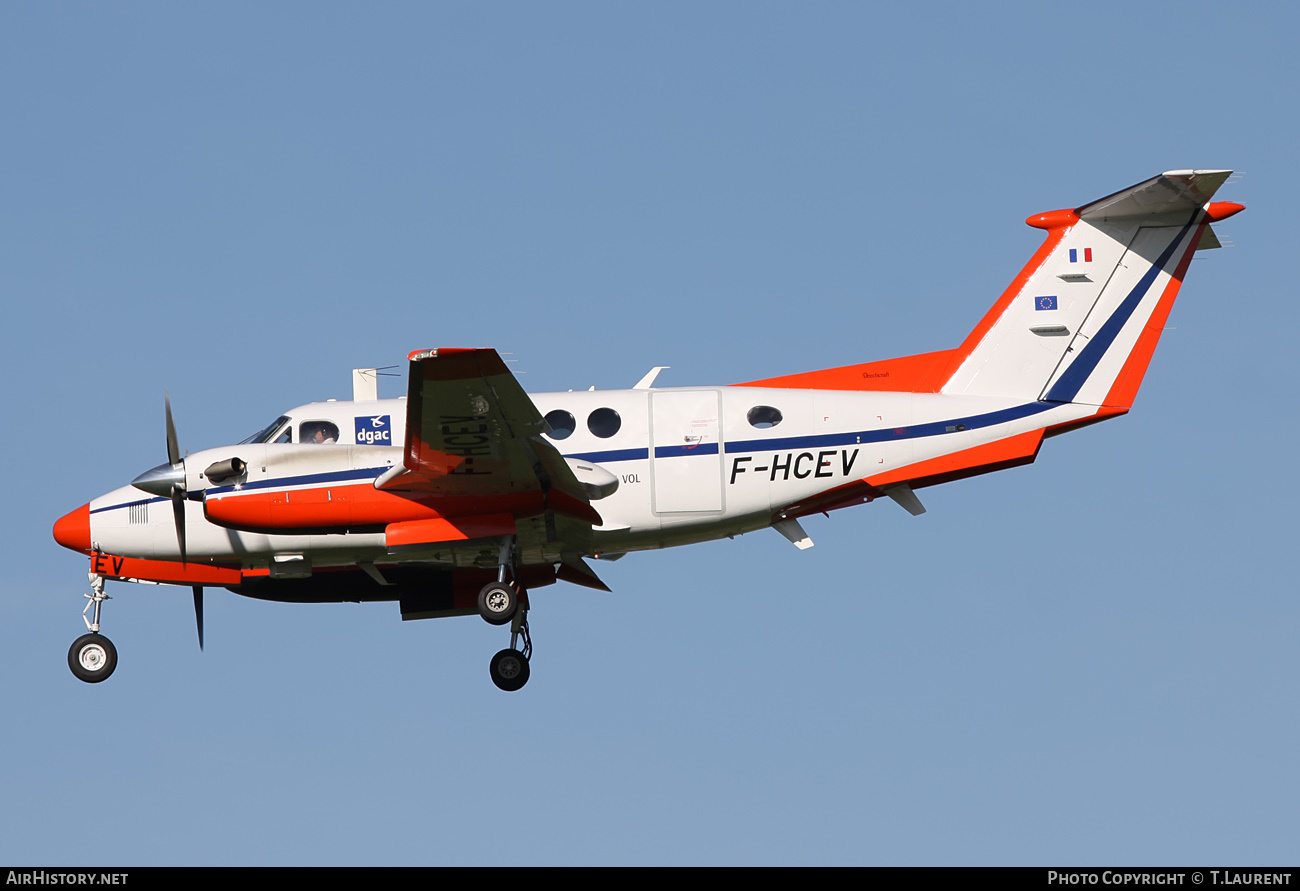 Aircraft Photo of F-HCEV | Hawker Beechcraft B200GT King Air | DGAC - Direction Générale de l'Aviation Civile | AirHistory.net #197227