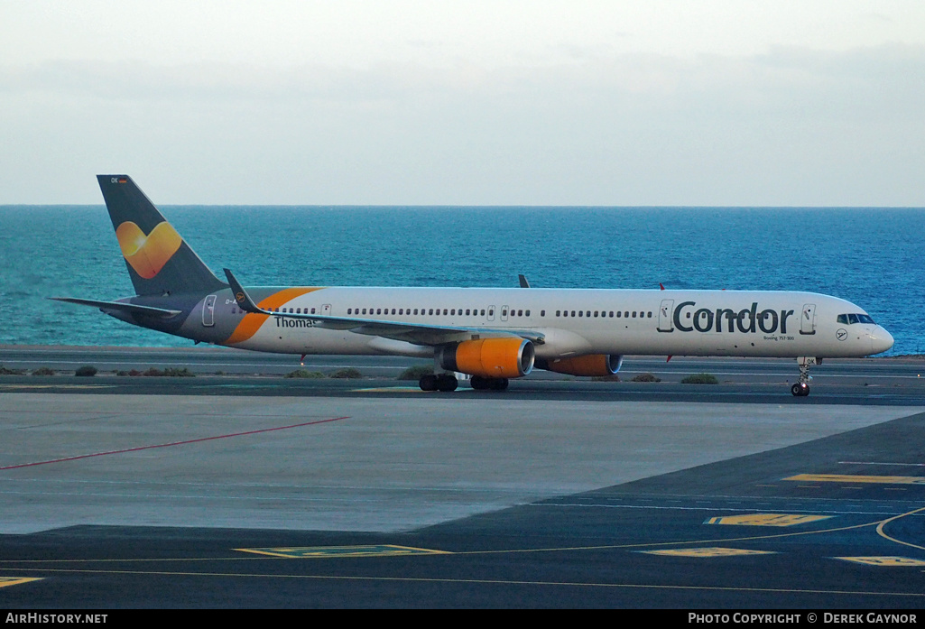 Aircraft Photo of D-ABOK | Boeing 757-330 | Condor Flugdienst | AirHistory.net #197244