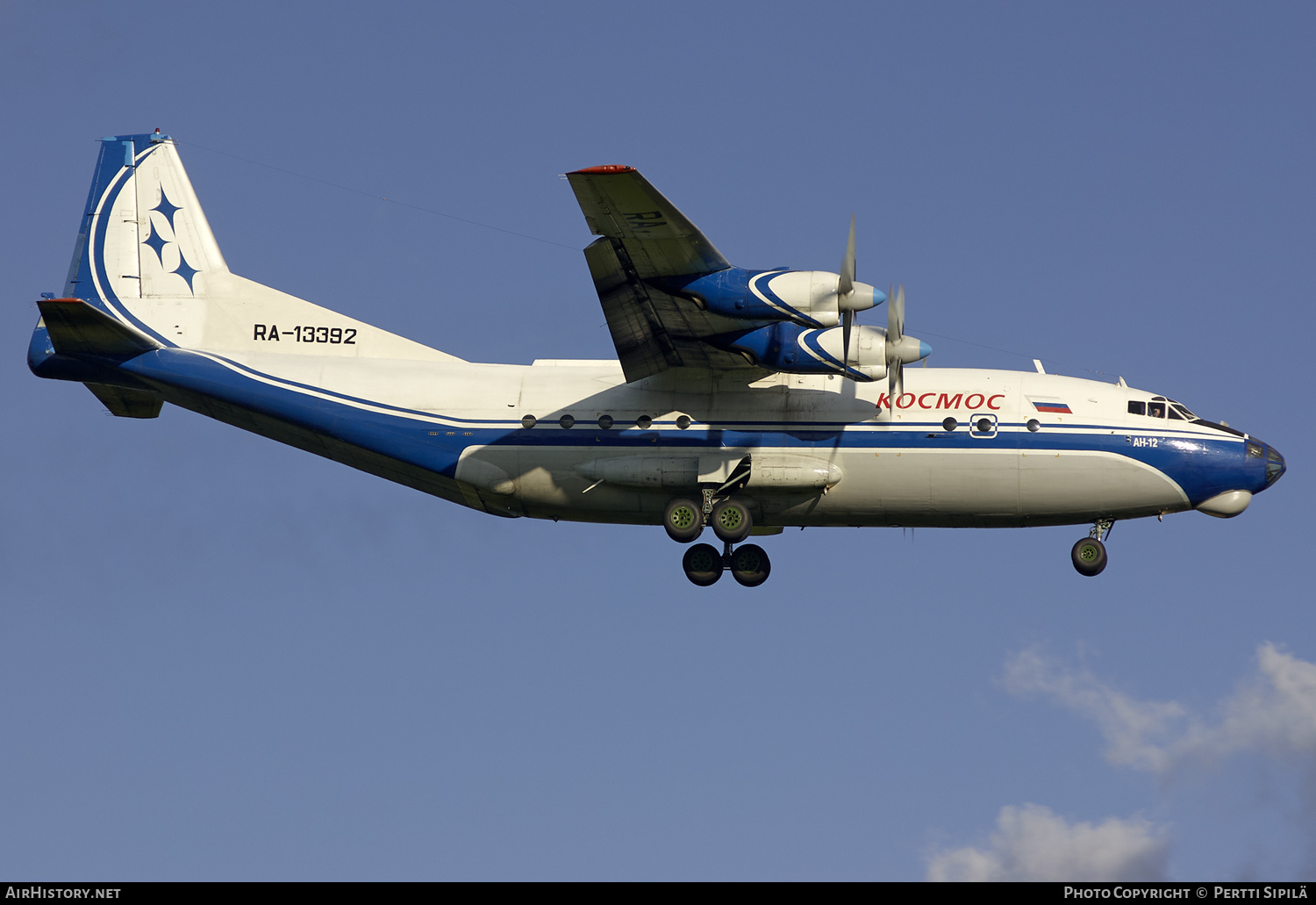 Aircraft Photo of RA-13392 | Antonov An-12BK | Kosmos Airlines | AirHistory.net #197265