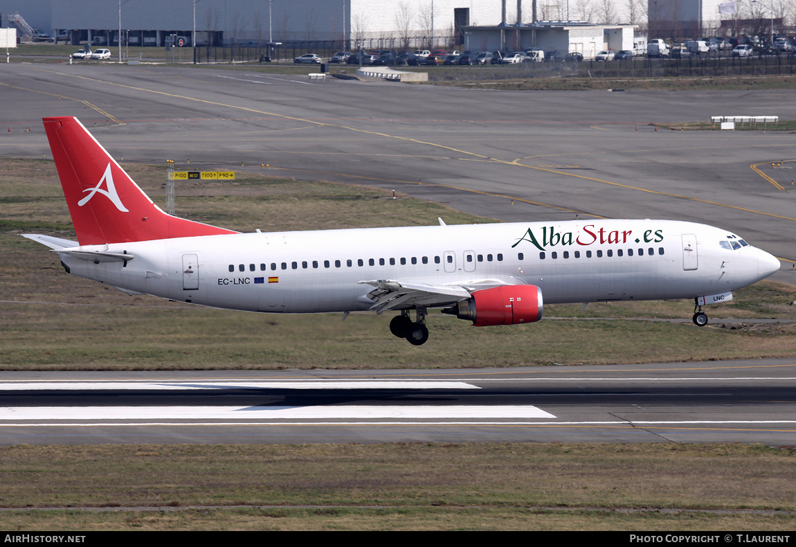 Aircraft Photo of EC-LNC | Boeing 737-4K5 | AlbaStar | AirHistory.net #197274