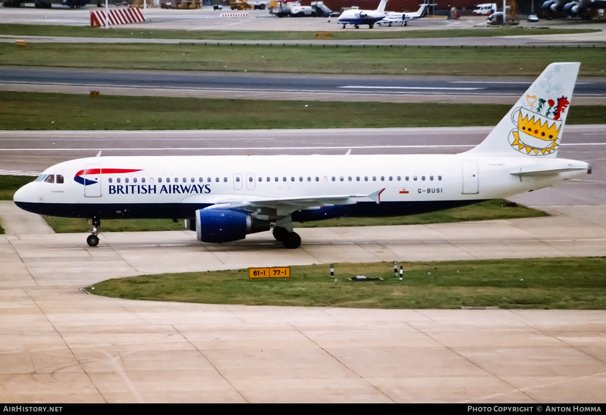 Aircraft Photo of G-BUSI | Airbus A320-211 | British Airways | AirHistory.net #197280
