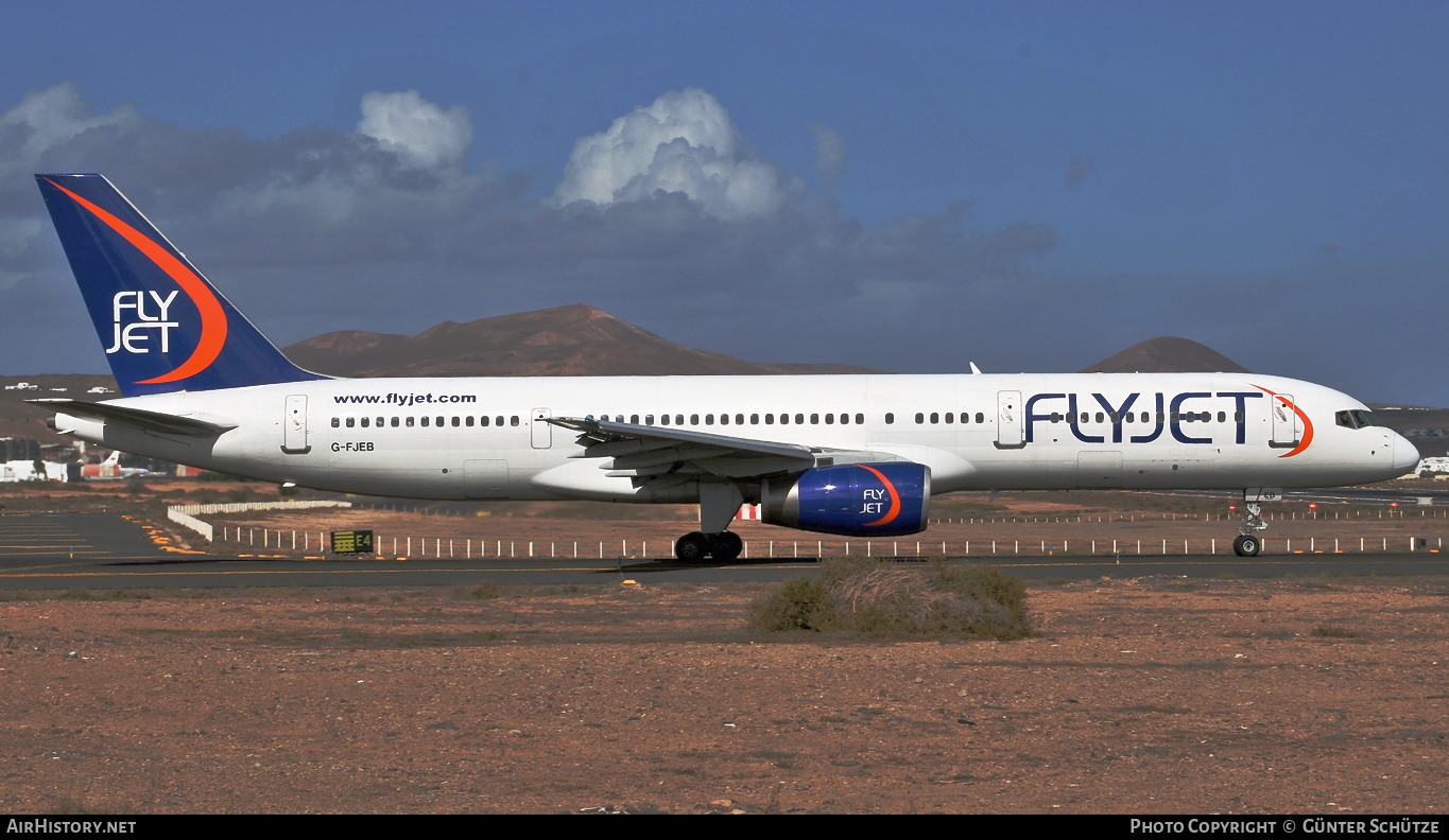 Aircraft Photo of G-FJEB | Boeing 757-23A | Flyjet | AirHistory.net #197303